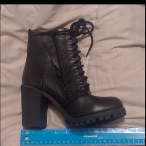 Black Chunky Boots